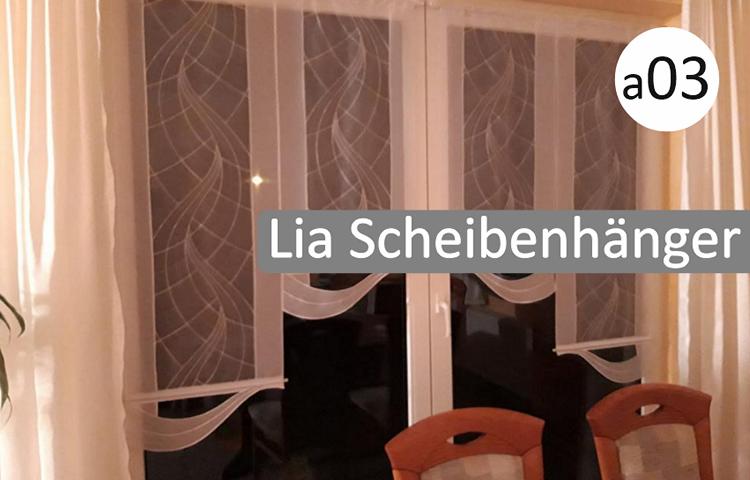 Scheibenhänger Lisa Welle perfekte Optik - modern
